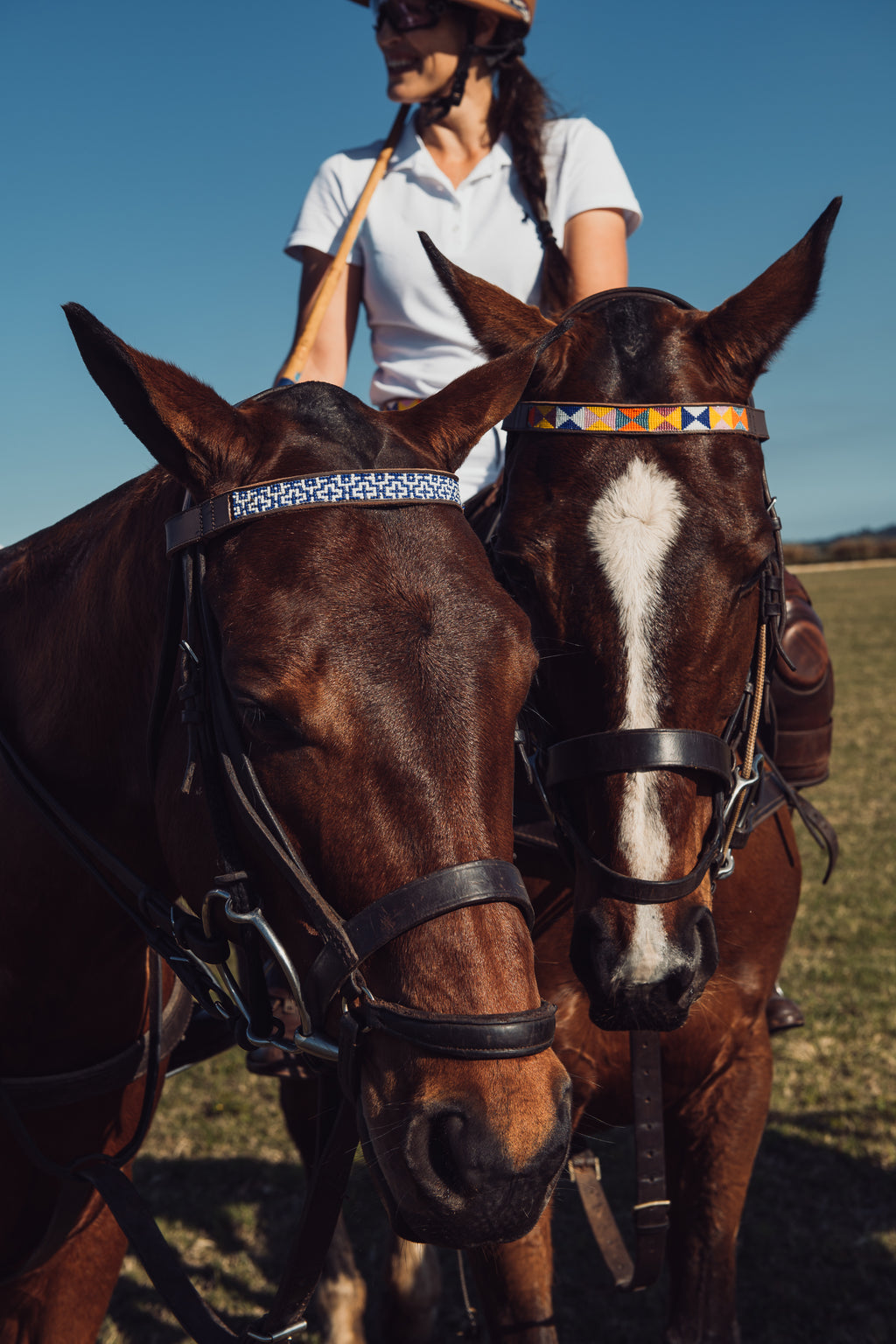 SIYA HAMBA beaded horse brow band for equine lovers and polo players